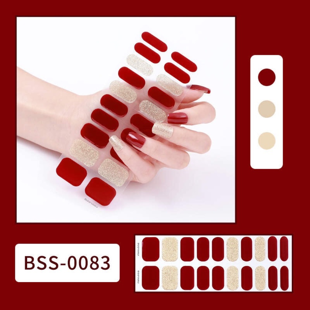 NIB Semi Cured Gel Nail Wraps